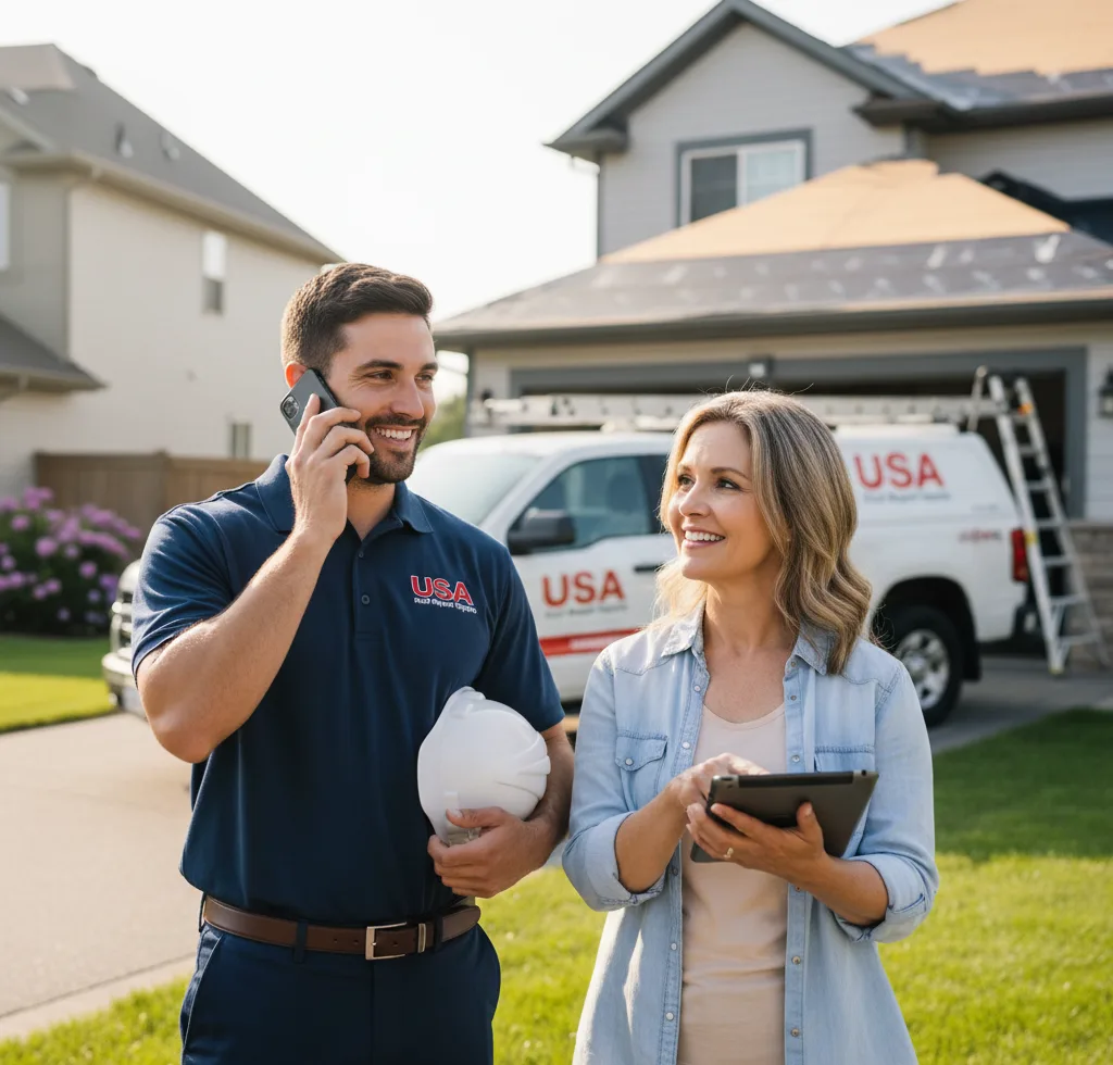 USA Roof Repair Experts customer support in Corona